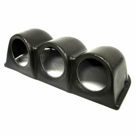 AURORA INSTRUMENTS GARBF5 Aurora 3 Gauge Pod Black 202337